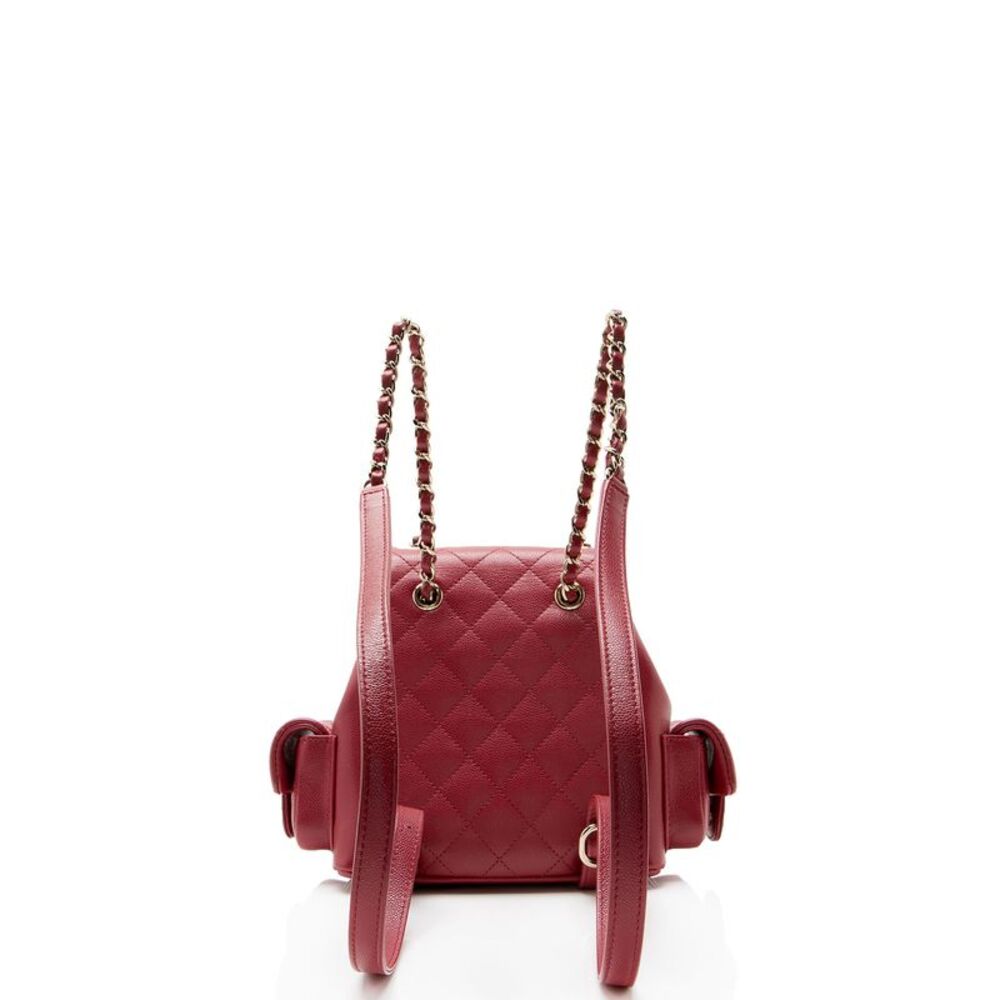 Chanel Caviar Leather Cargo Duma Small Backpack - Picture 3 of 12